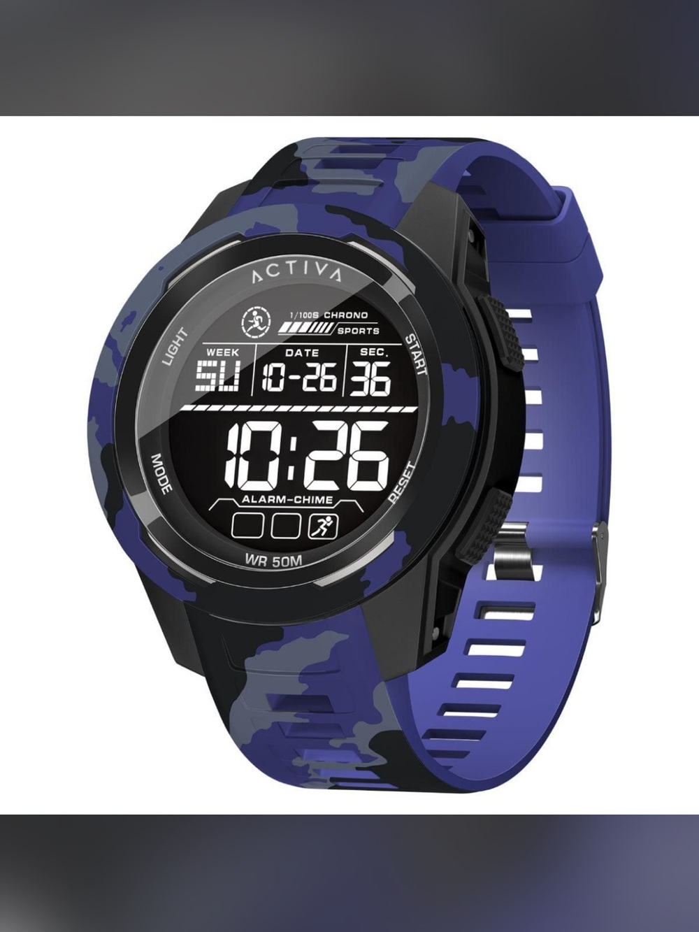 Activa Ranger x Terrain Invicta Digital Watch men’s- Camouflage Blue (NWT)